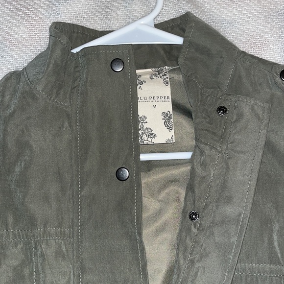 Blu pepper olive green jacket size M - Picture 3 of 3